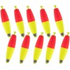 Fokmuaex Weighted EVA Foam Slip Bobbers Fishing Floats Kit -