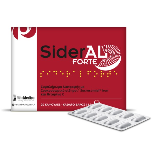 WinMedica SiderAL Forte 20 Caps Iron