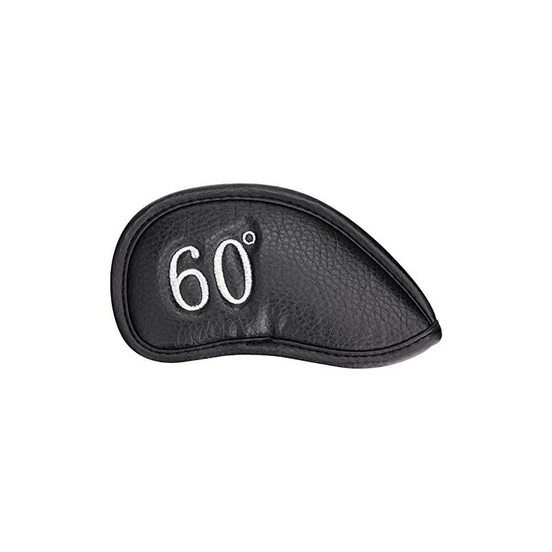 Craftsman Golf 1pc 60° Synthetic Leather Black Golf Wedge Covers