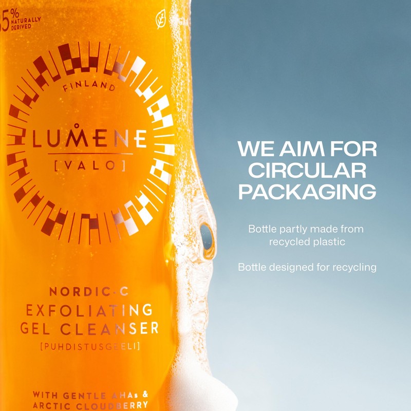 Lumene Nordic-C [Valo] Exfoliating Gel Cleanser 5.1 Fl.oz.