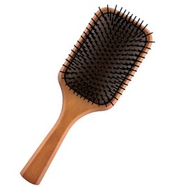 Aveda Paddle Brush Mini Paddle Brush AVEDA Women Hair Brush Scalp Massage Wooden Comb Smooth Hair Comb Brushing Head Massage Brown Tangle Free