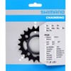 Shimano Y1ME98020 Chainring, 22T & Chain Protector, Black