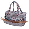 Hanfetch Yarn Bag-Large Size-Yarn Storage Organizer with Grommets-Portable Crochet Bag