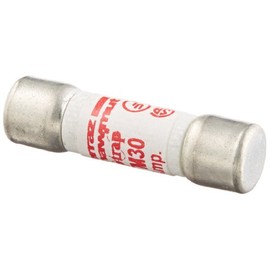 Mersen ATM Amp-Trap Fast-Acting Midget Fuse, 600VAC/DC, 100kA, 30 Ampere, 13/32" Diameter x 1-1/2" Length