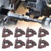 10Pcs Threading Inserts CNC Lathe Indexable Carbide Blade Turning Tool