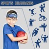 Fumwase 10 Pieces Boys Headbands Athletic Sweatbands Headbands 16 inch