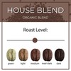 The Bean Organic Coffee Company House Blend, Medium Roast, Whole