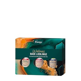 Kneipp Gift Set Wellness Bath Favourites – Gift Pack with 3 Popular Bath Oils from Kneipp – Test Sizes to Get to Know and Give as a Gift – 3 x 20 ml