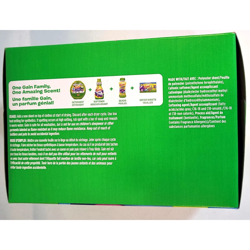 Gain 2 - Gain Odor Defense Super Fresh Blast Fabric