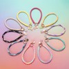 uxcell Silicone Crystal Lanyard, 33cm(13") Phone Wrist Strap Lanyard Keychain