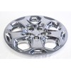 Brighter Design Set of 4 17" Push-on Chrome Hubcaps for