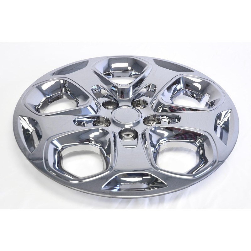 Brighter Design Set of 4 17" Push-on Chrome Hubcaps for