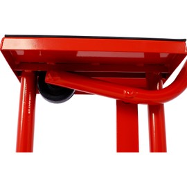 Motorcycle Dirt Bike Lift Stand, Steel Lift 11"-16.5" Height Adjustable Dirt Bike Stands and Lifts 330 LBS Load Capacity Motorcycle Jack Stand Maintenance Repair Tools Red