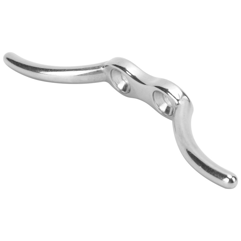 2pcs/set 6in Cleat Stainless Steel Flagpole Cleat Hook Flag Halyard
