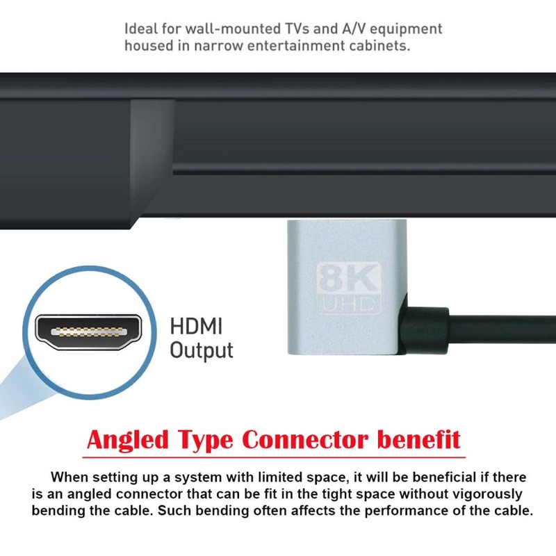 chenyang Cable HDMI 2.1 HDMI tipo A macho a macho