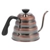 Coffee Pot 304 Stainless Steel Seamless Welding Technology Antirust Gooseneck