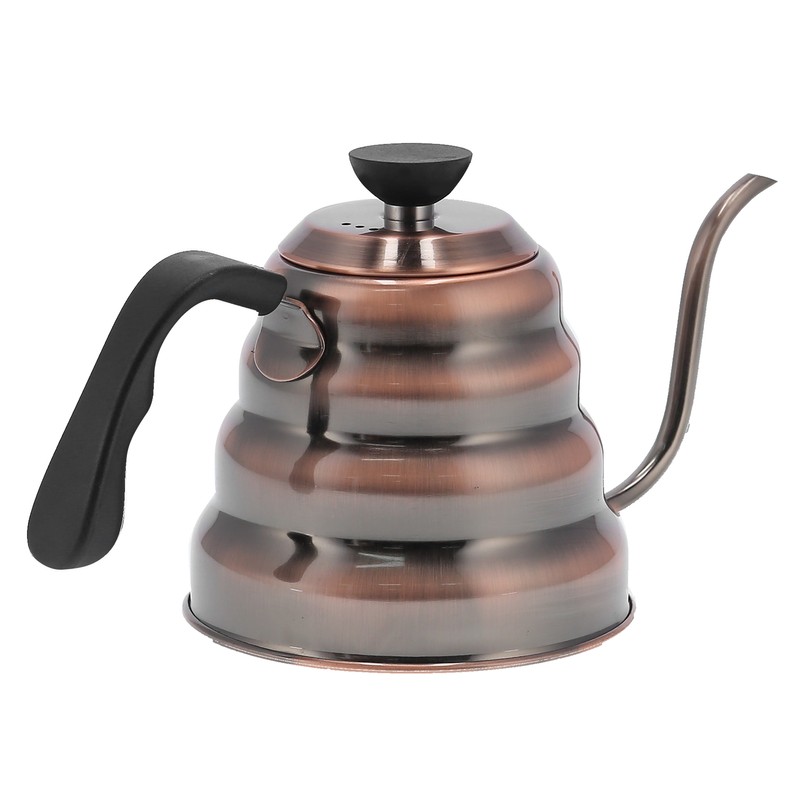 Coffee Pot 304 Stainless Steel Seamless Welding Technology Antirust Gooseneck