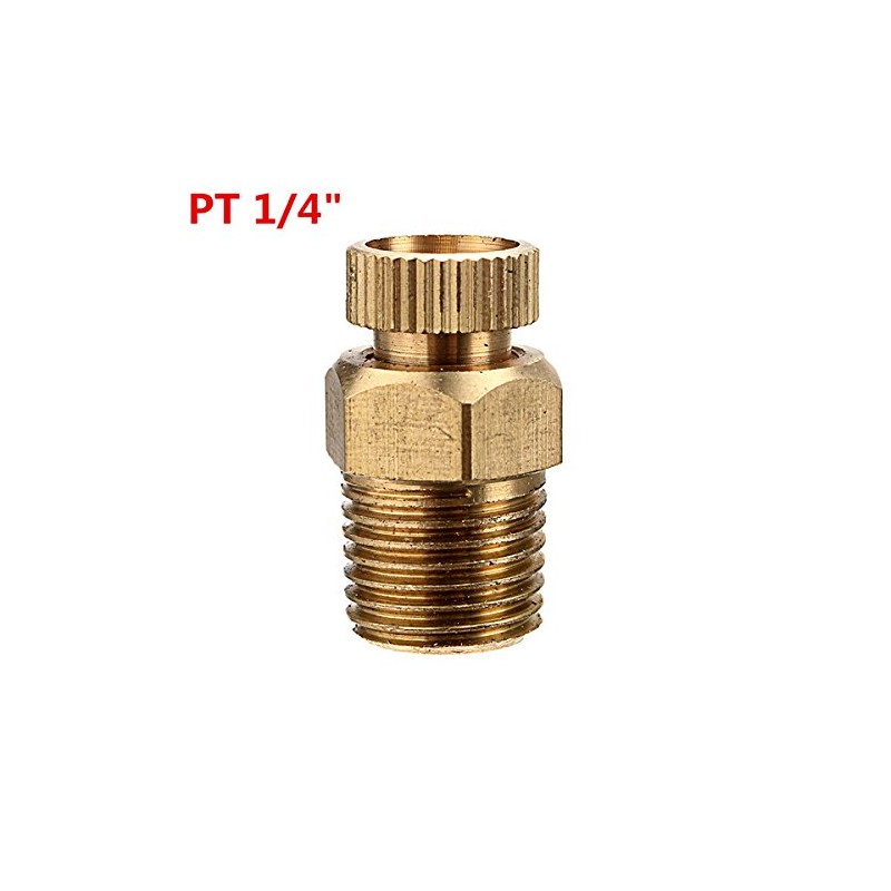 Honfitat Pt 1/2 3/8 1/4" Brass Drain Valve Air Compressor