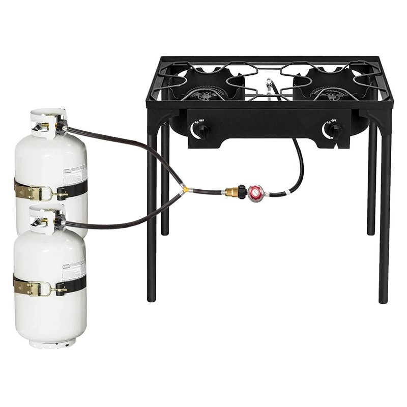 METER STAR 350 PSI High Pressure Universal Dual Propane Tank