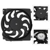 FINDAUTO Cooling Fan+Radiator Replacement Fits 1997-2001 for Jeep Cherokee