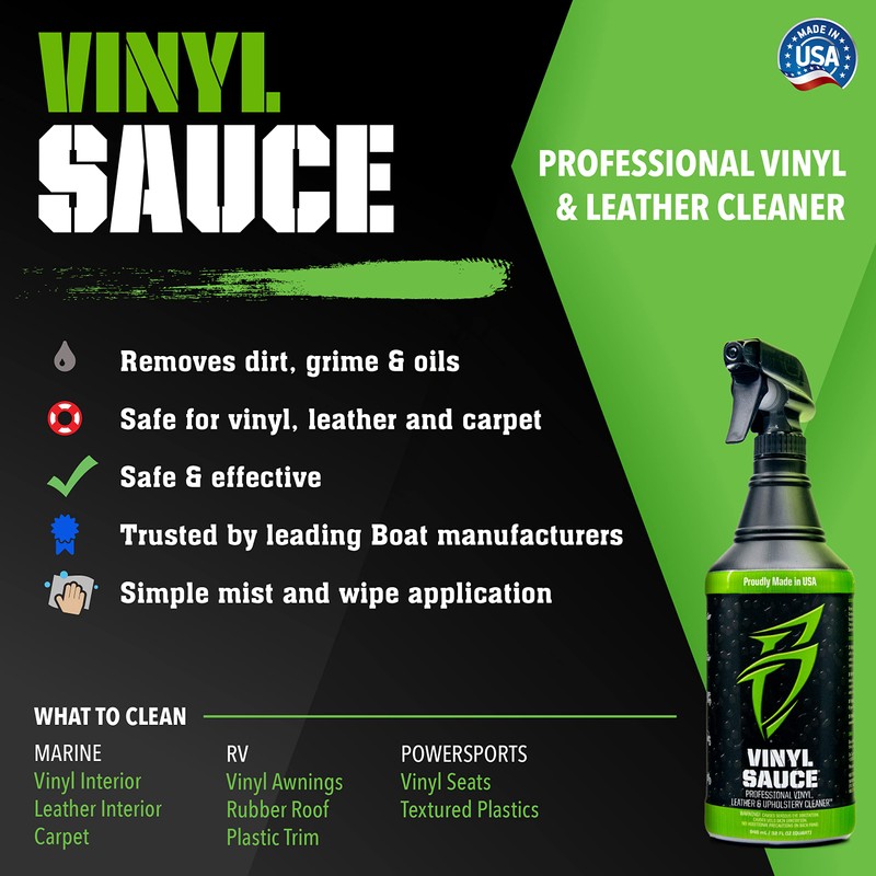 Bling Sauce Boat Cleaning & Detailing Kit for Marine and