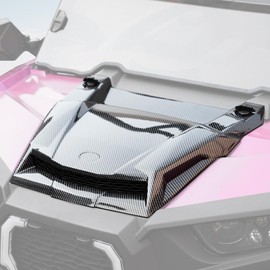 A & UTV PRO Turbo Hood Scoop for RZR XP 1000 / RZR 900,Carbon Fiber Pattern Hood Scoop Air Intake Kit for for Polaris RZR XP 900 1000 S Turbo 2014-2020 (Replace #2881467)