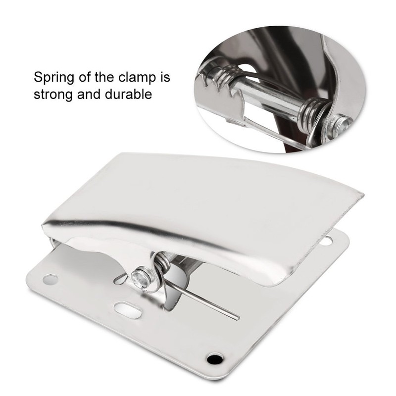 Fish Clamp, Stainless Steel Ffilleting Clip Fish Cleaning Tools Fillet