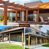Wocepu 1 Pack Heavy Duty 4x4 (Actual 3.5"x3.5") Stainless Steel