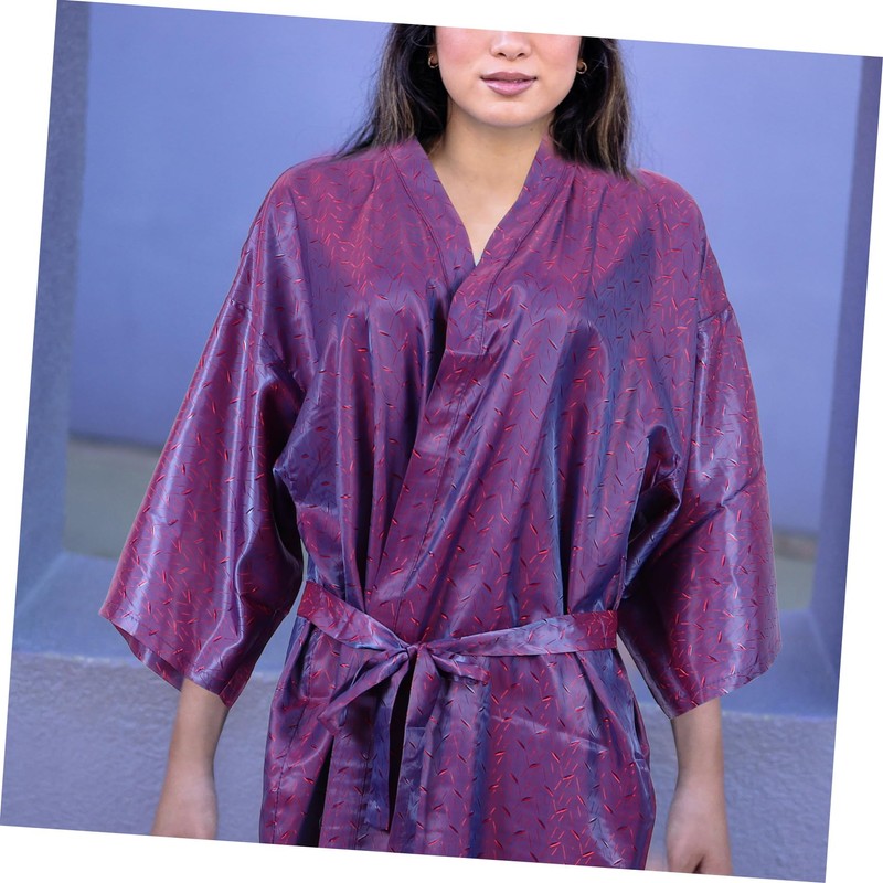 BIUDECO Hair Dyeing Cape Joke Motif Hair Salon Gown Lightweight