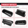 SYudwen Front Right Side Door Pull Handle Cup Trim for