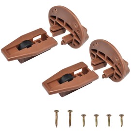 Drawer Guide Kit Compatible with Kenlin Rite-Trak II Model #168 Replacement kit with Roller for Most Furniture Manufacturers Hardware and Installation Tools, 2 Sets