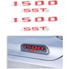 1500 SST Hood Emblem Overlay Decal Stickers - 2025 Ram