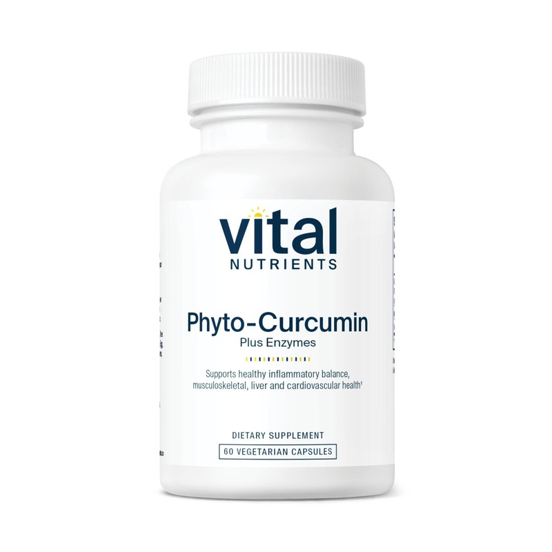 Vital Nutrients Phyto-Curcumin Plus Enzymes – Ayuda a mantener y