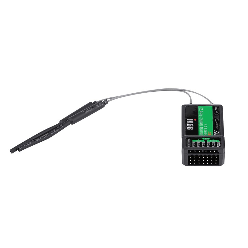 Flysky FS‑IA6B IA6B 2.4G 6CH RC Receiver PPM for FS‑I6X