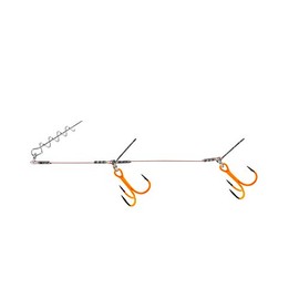 Balzer Shallow Rig 15 kg Rubber Fish System, Length / Hook Size: 14 cm / Size 1/0