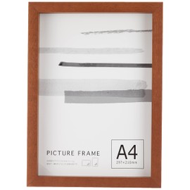 Large Drawing Frame BC-300 OA-A4 Brown UV Protection Acrylic