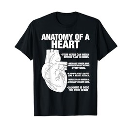 Anatomical Heart - Cool Cardiologist Design T-Shirt