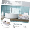 ABOOFAN Nordic Marble Tissue Box Holder Elegant Design for Home