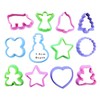 Kids B Crafty Playdough Tools and Cutters Set - Wooden