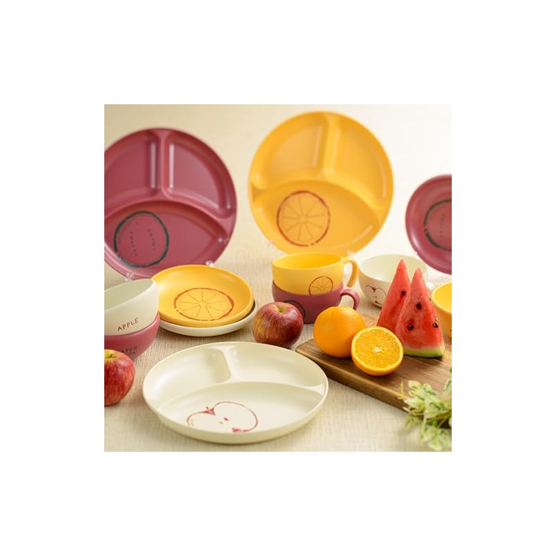 Furun Plate Apple (Fully Antibacterial Coating)