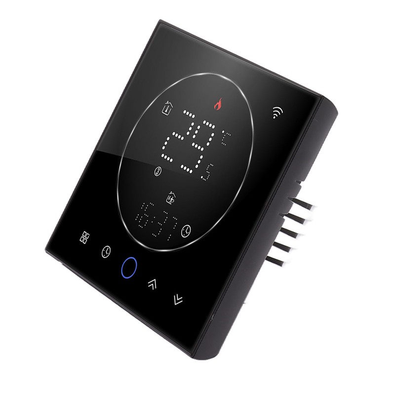 Programmable Smart Home Thermostat AC95~240V Voice Control LED Screen IP20