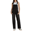 luvamia Black Jean Overalls for Women Black Overalls for Women