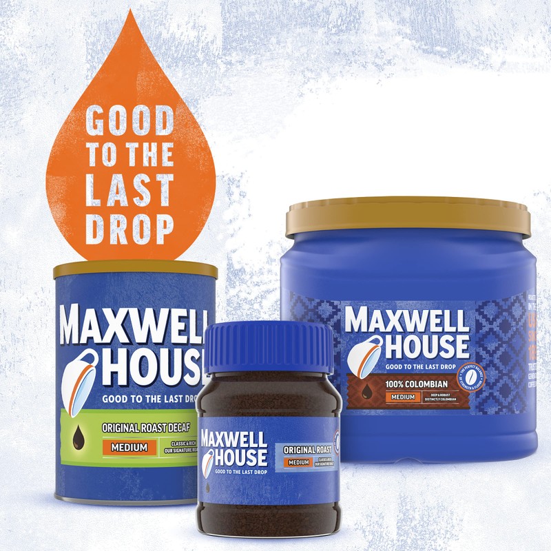 Maxwell House Original Medium Roast Instant Coffee (2 oz Jars,