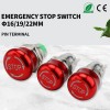 Keegwa 22mm Emergency Stop Push Button Switch Stainless Steel Metal