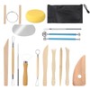17Pcs Clay Sculpting Tools for Polymer, Air Dry Clay Tools