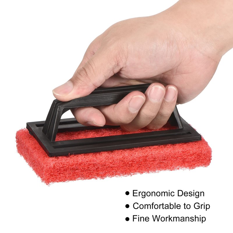 PATIKIL 15 cm Sponge Brush, 4 Pack Cleaning Scrub with