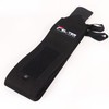 MUÑEQUERA ELASTICA 1 PAR, PARA GYM, PESAS, CROSSFIT, GIMNASIO (Negro)