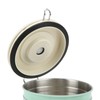Coffee Canister Mint Green Food Grade Stainless Steel Airtight Coffee