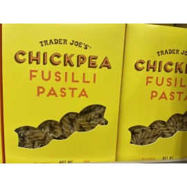 Trader Joe's 2 Pack Trader Joe's Chickpea Fusilli Pasta Gluten Free Kosher 12 oz NEW