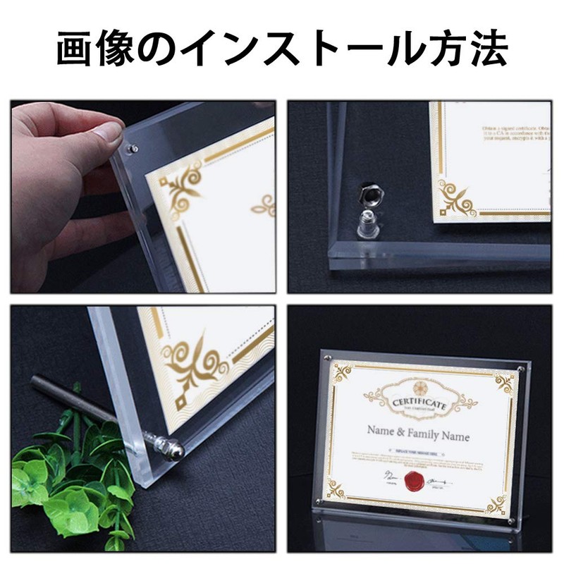 Acrylic Frame A4 Picture Frame Picture Frame Painting Poster Appreciation